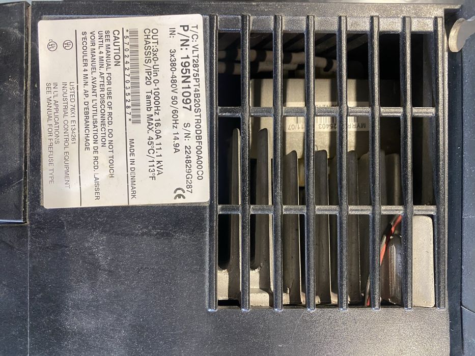 Частотний перетворювач Danfoss VLT2800