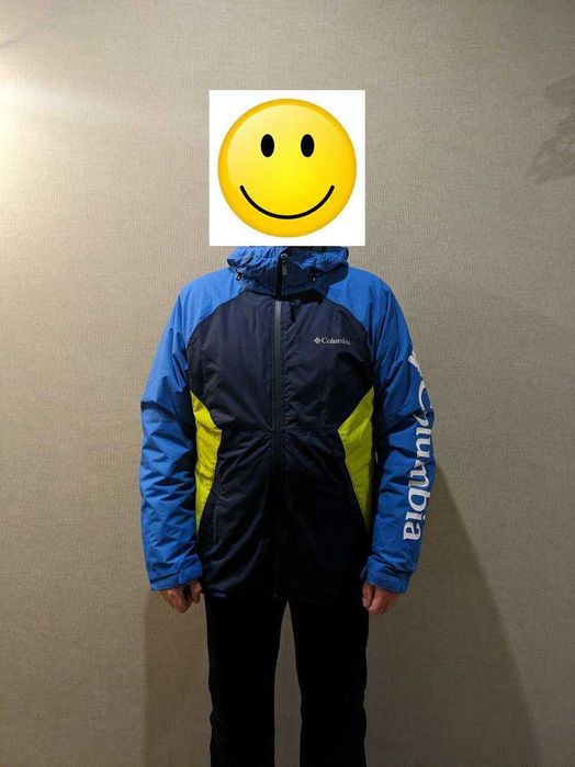 Чоловіча лижна куртка Columbia Omni-Tech Ski Jacket Blue Echo Vale