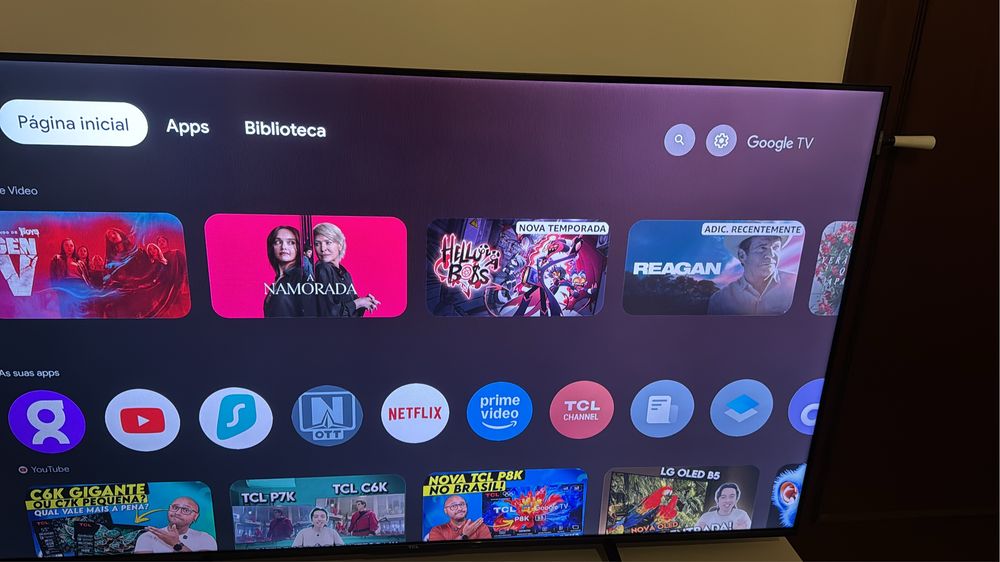 Vendo Smart TV TCL 55T7B