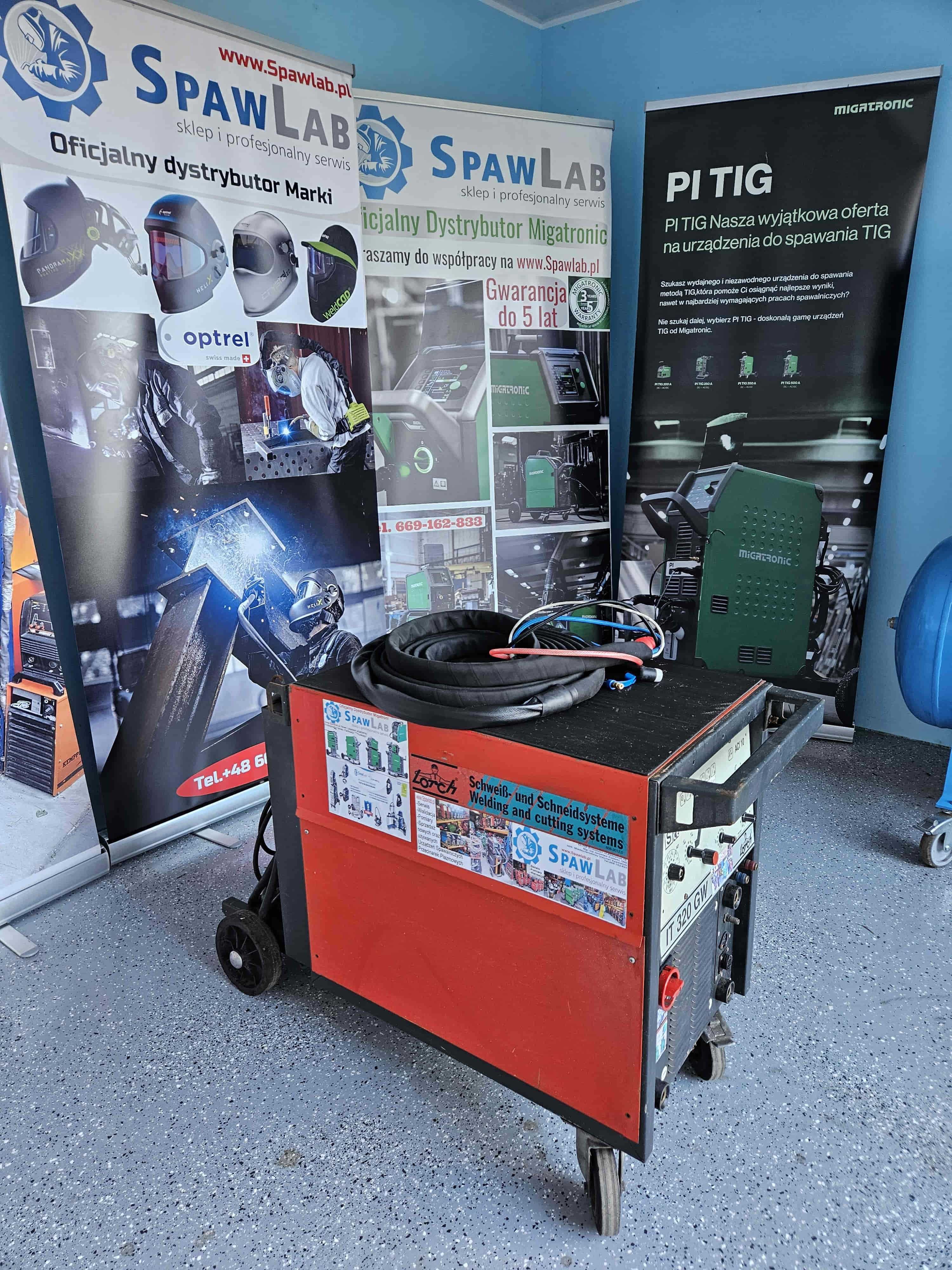 Spawarka Lorch IT 320A GW Ac/Dc Tig Inwerter Mocna Chłodzona cieczą !!