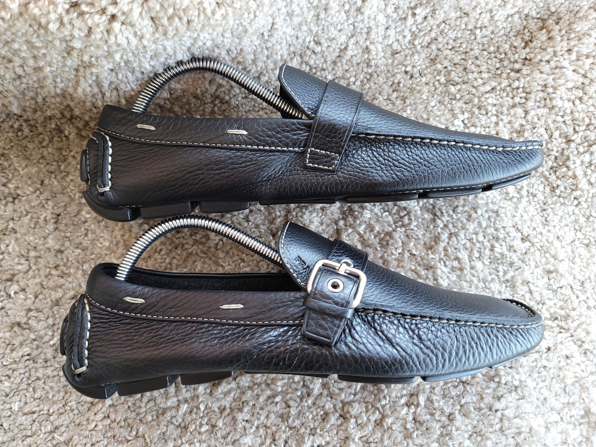 Мокасини PRADA р 42-43 Італія Оригінал! Лофери топсайдери