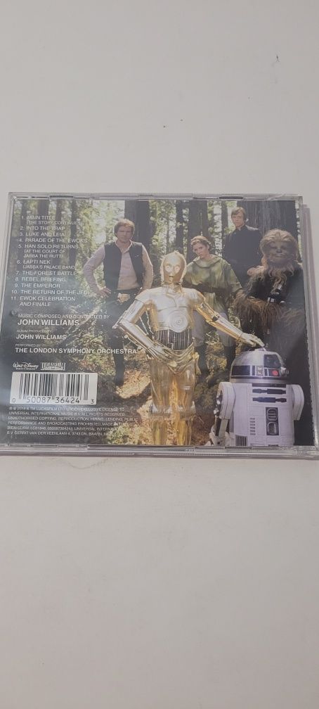 Star Wars Powrót Jedi  cd dvd