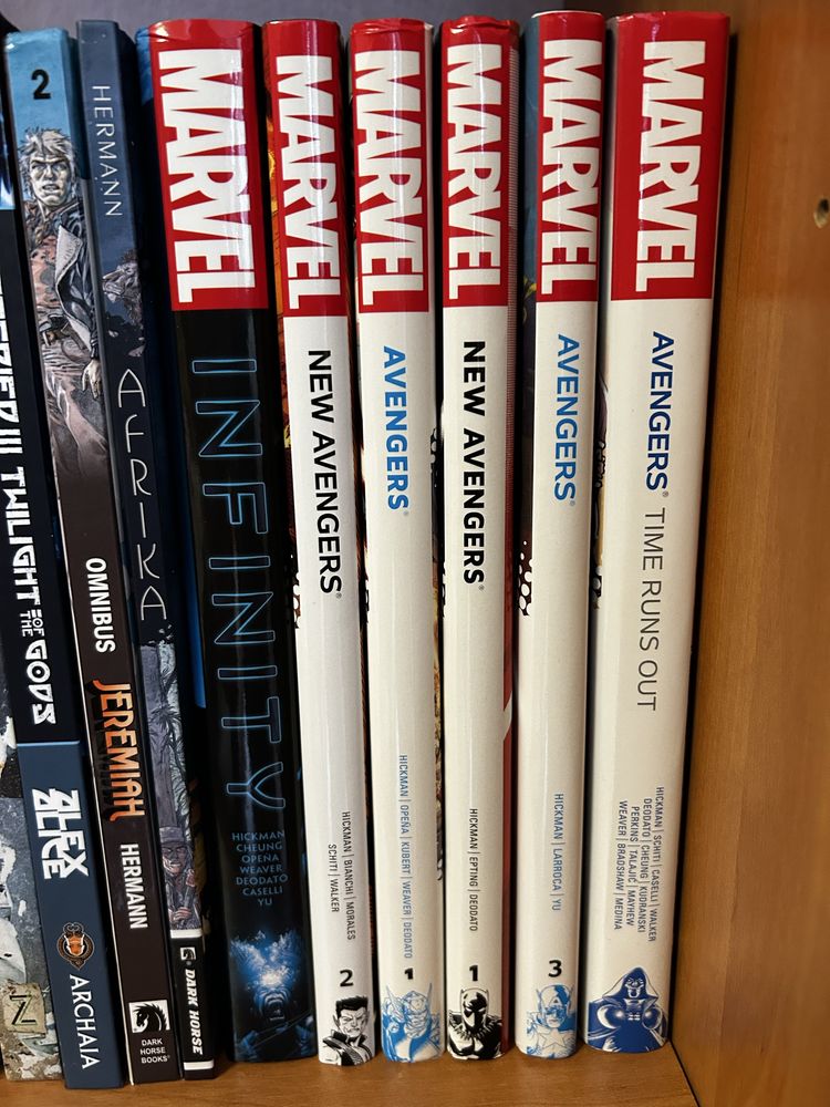 Колекція коміксів DC (+Vertigo), Marvel, Image (комікс)