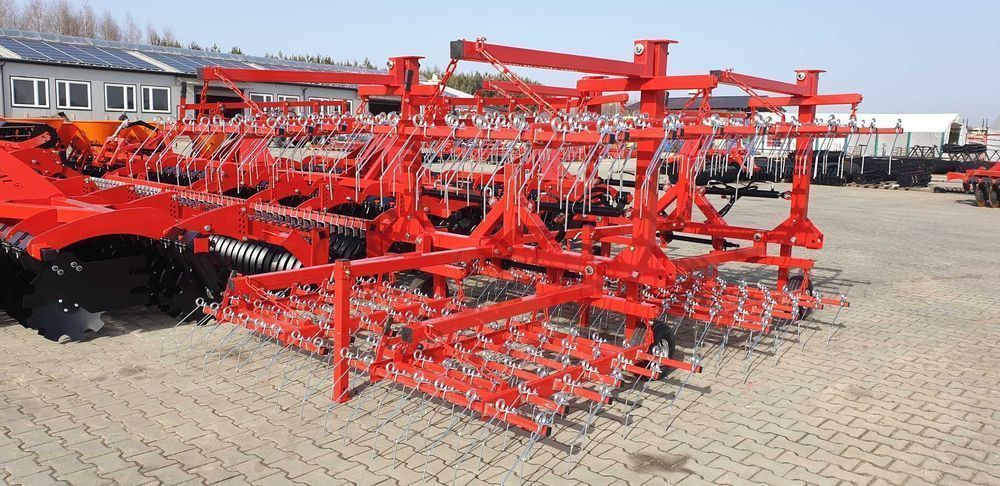 Chwastownik Brona Palcowa Zębowa Aktywator 1,5m 3,0m 4,5m 6,0m 7,5m 9m