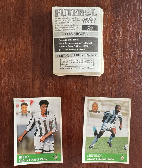 Cromos Liga Portuguesa 96/97