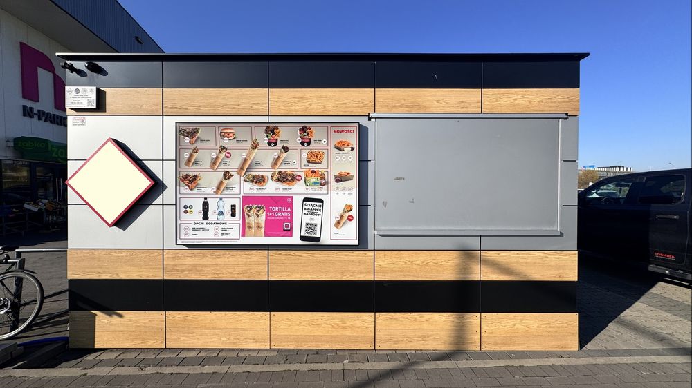 Wyposażona przyczepa gastronomiczna do kebaba / food truck leasing