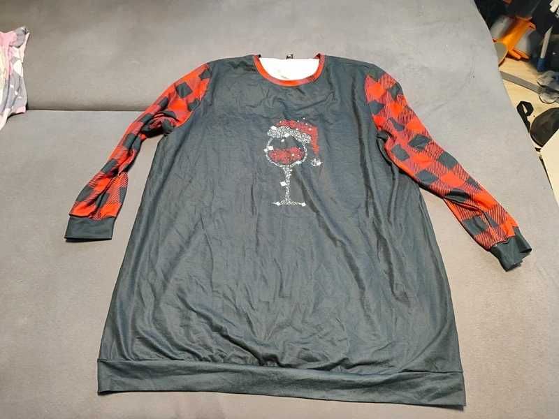 Bluza tunika świąteczna 5xl