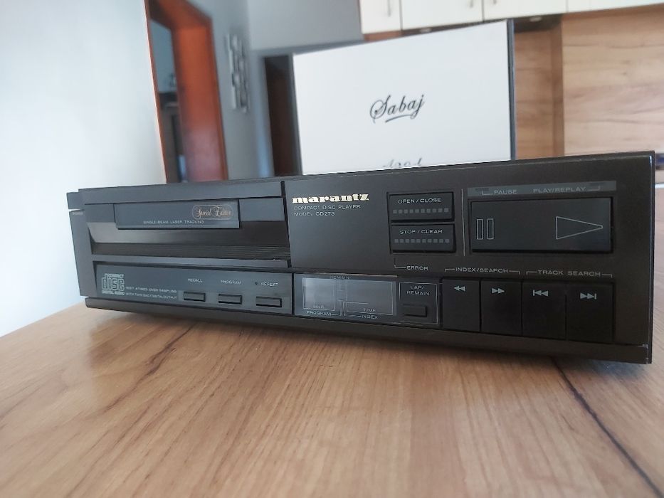 Marantz cd273 tda1541 laser philips vintage analogowe brzmienie