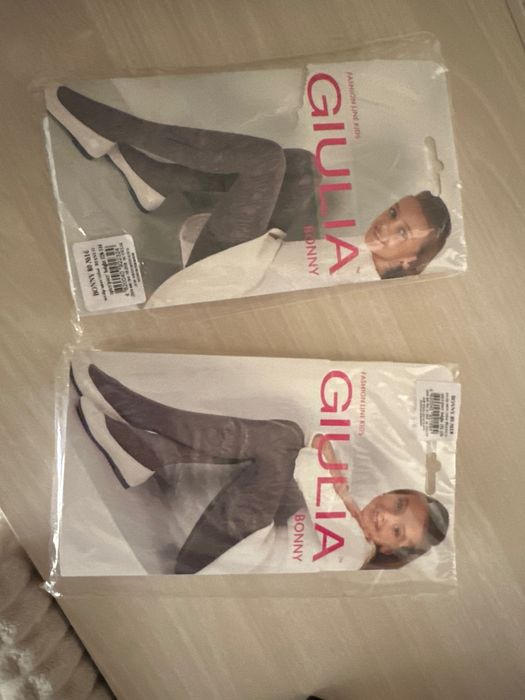 Колготи гетри шкарпетки чорні білі махрові капрон George 7-12