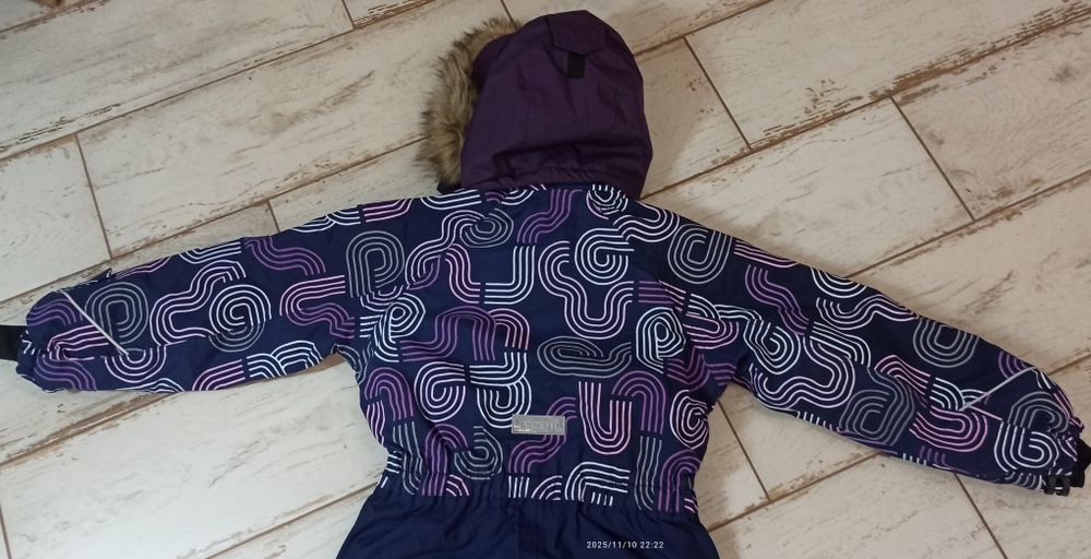 Zimowy kombinezon dla dziewczynki 8/9 lat 128/134 bdb