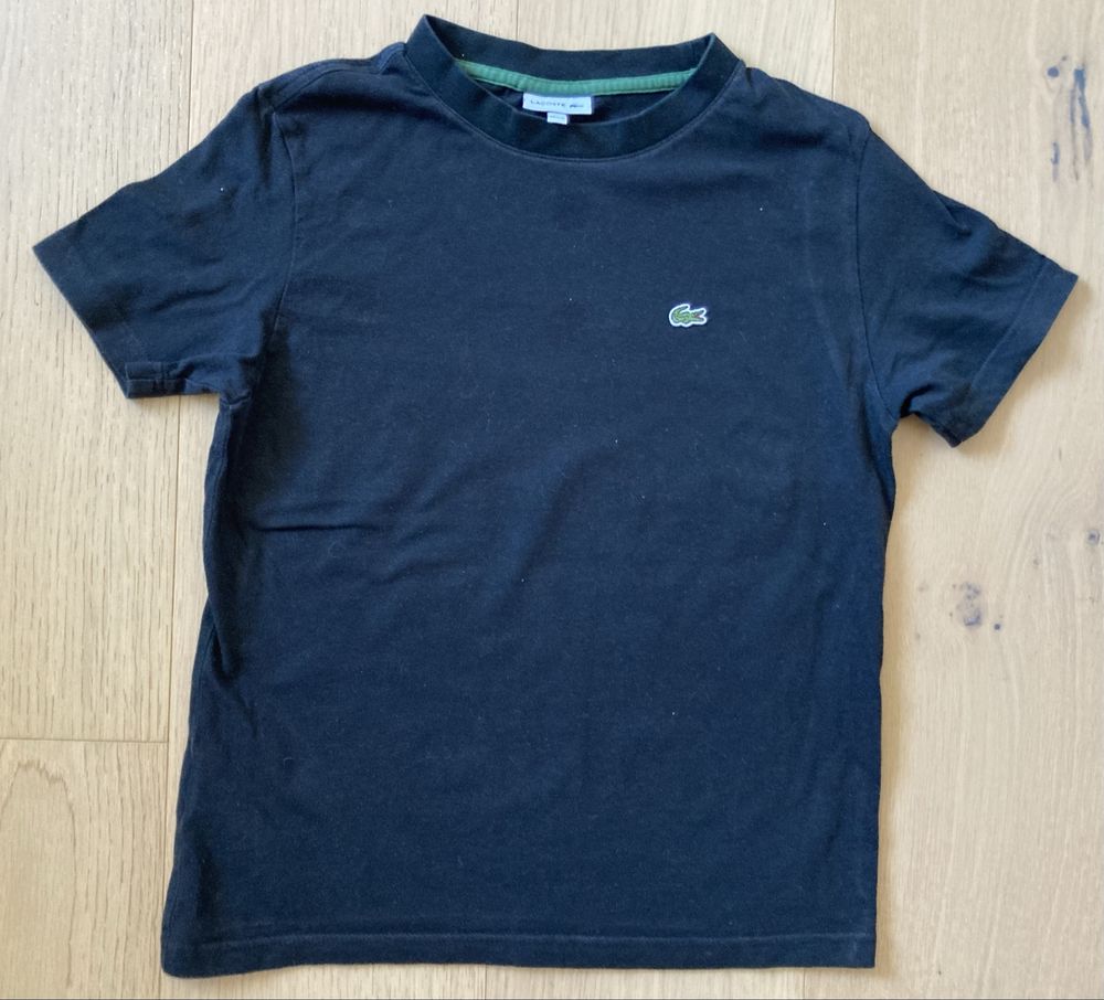 Koszulka czarna Lacoste r. 152