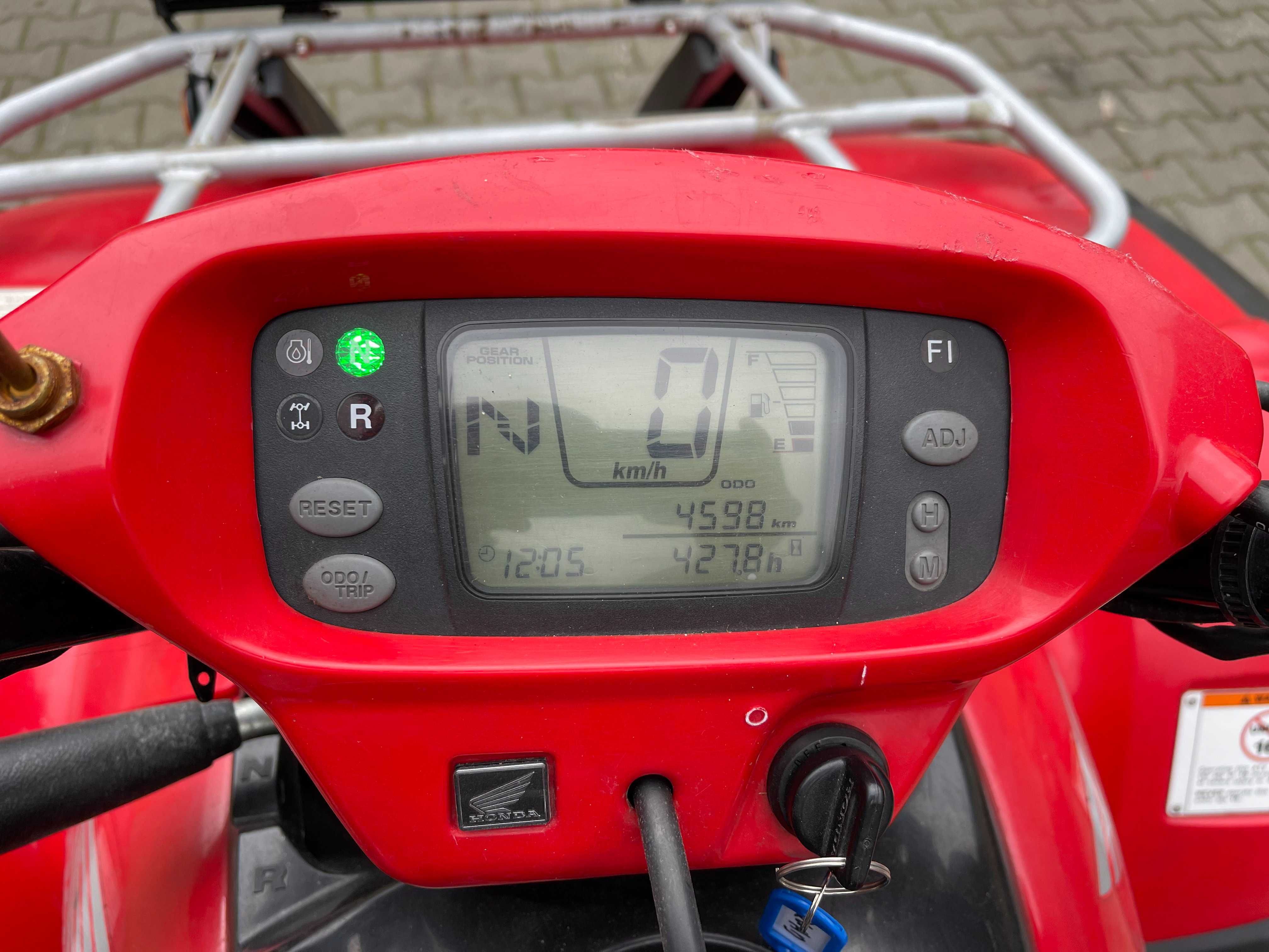 Quad Honda TRX Rincon 680, wyciagarka, kufer, LED