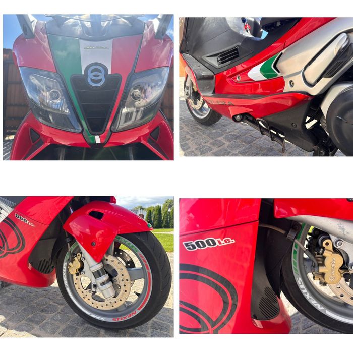 *** GILERA NEXUS 500 i.e. Maxi Skuter ŁADNY! ***