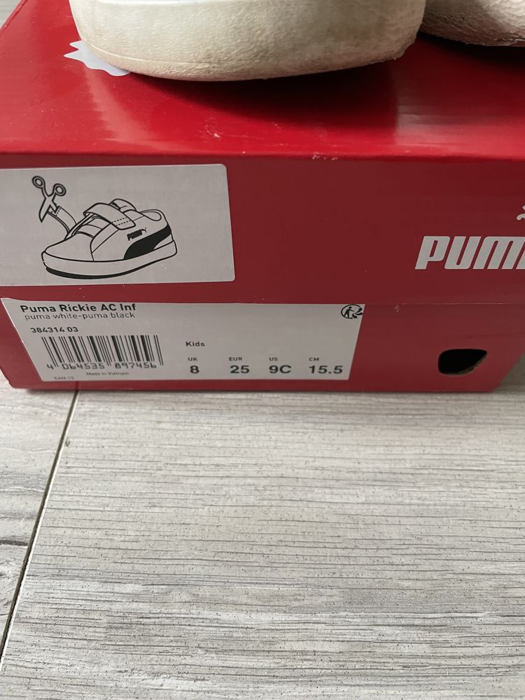 Buty Puma 25 białe