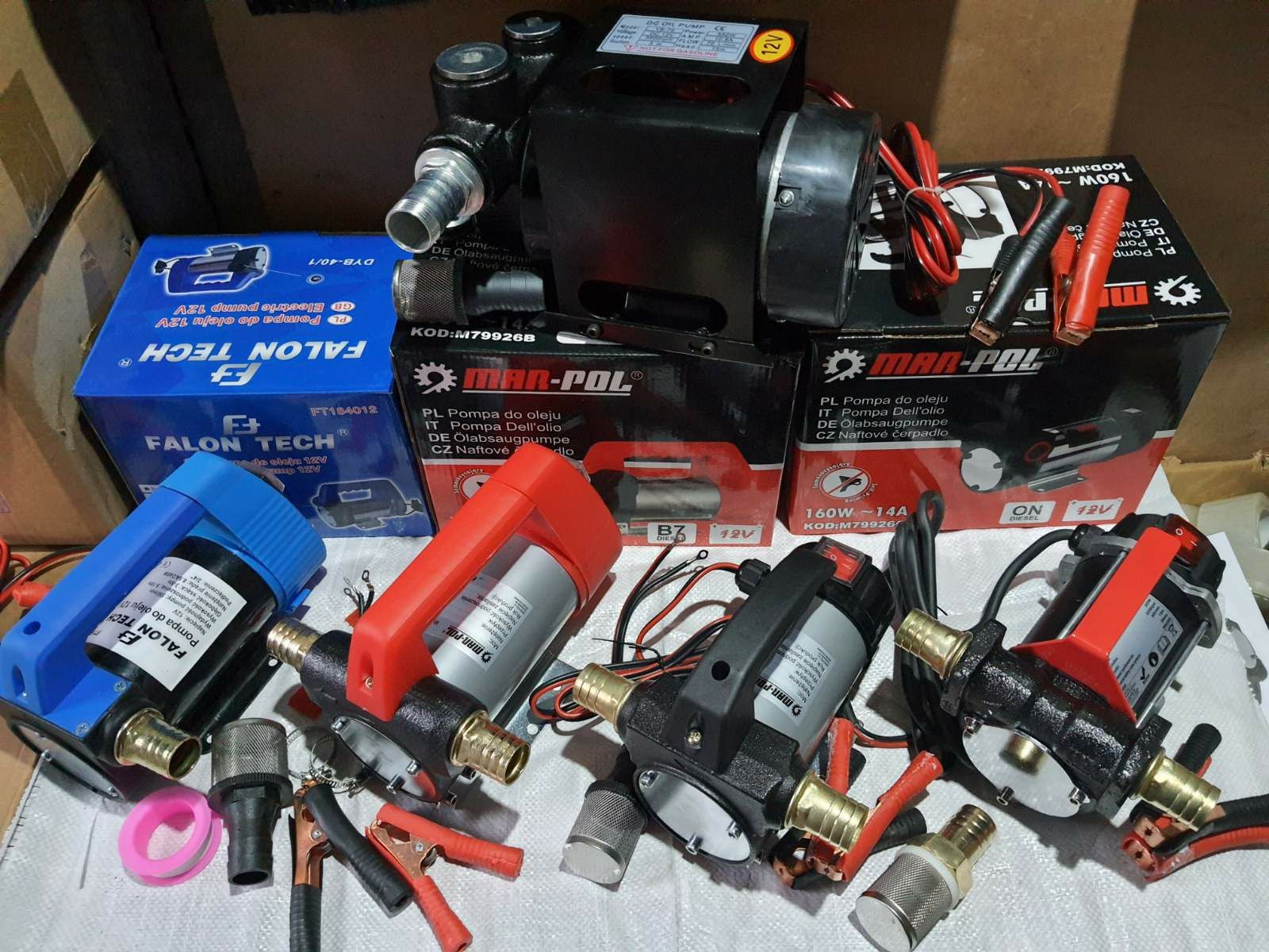 Насос помпа для перекачки дизельного палива топлива 12-24v. АЗС Польша