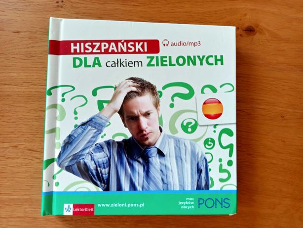 Hiszpański dla Całkiem Zielonych/ PONS/ książka + 2 CD/LektorKlett