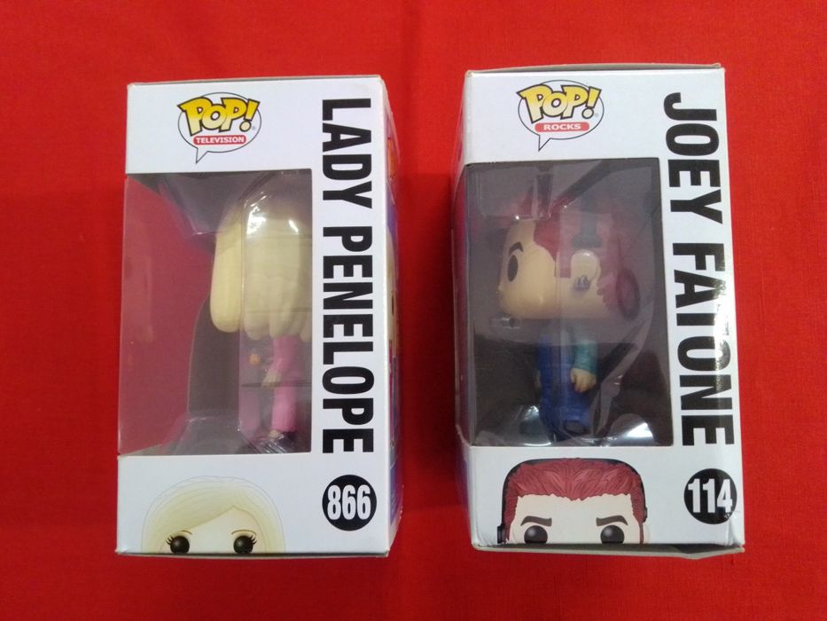 Funko pop. television Lady Penélope. Rocks Joey Fatone