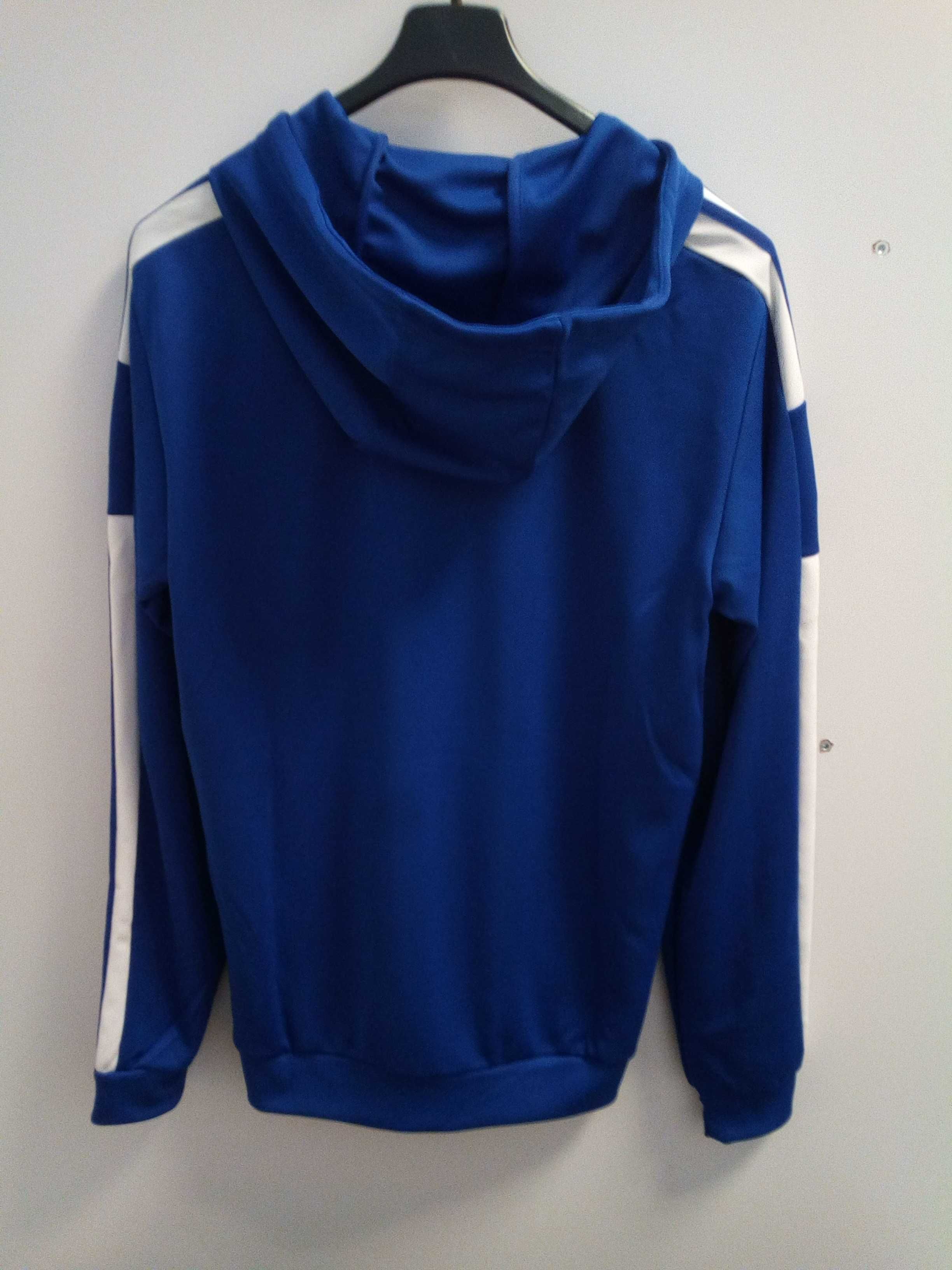 Bluza Adidas męska nowa z metką wkładana z kapturem S