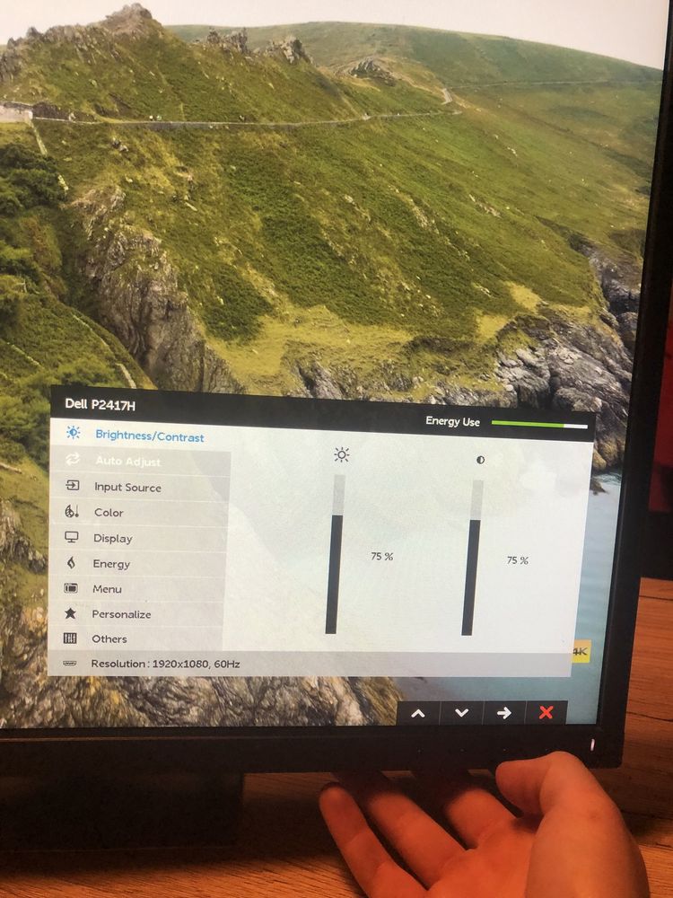 Monitor 24 cale DELL 60hz