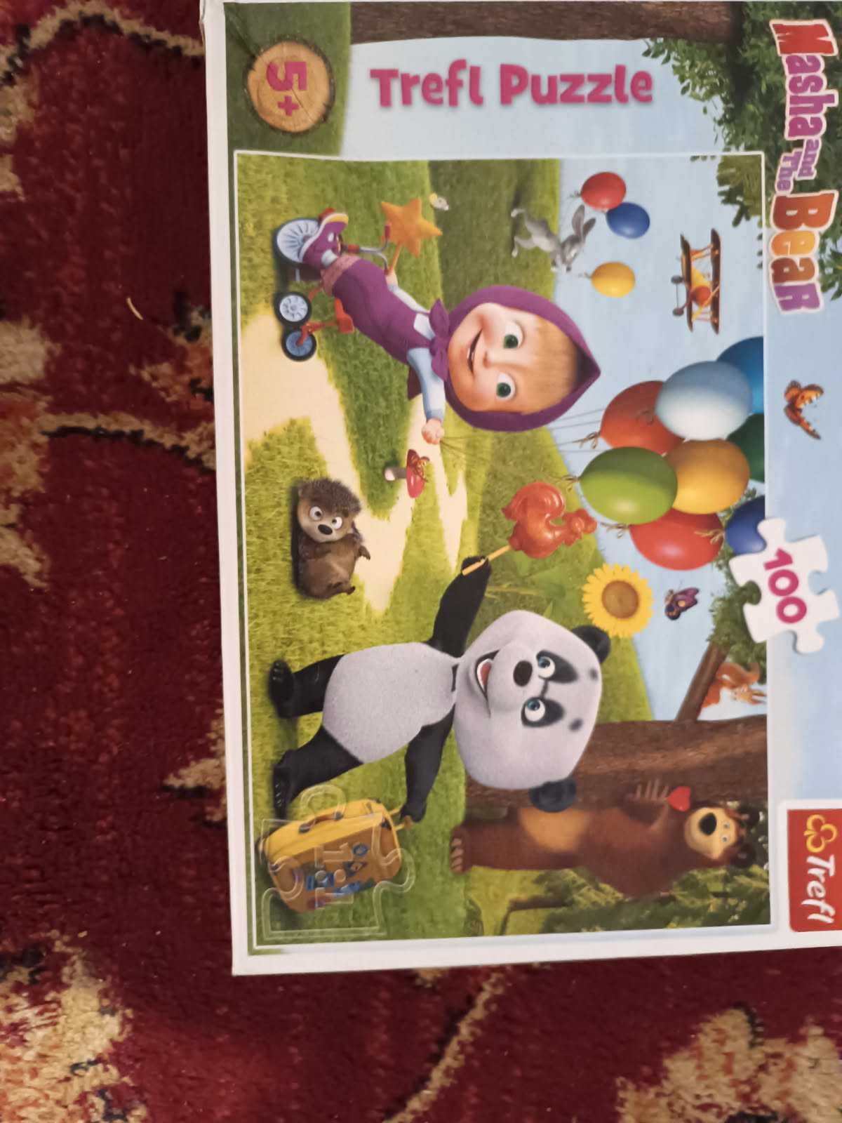 Puzzle Masza i niedźwiedź