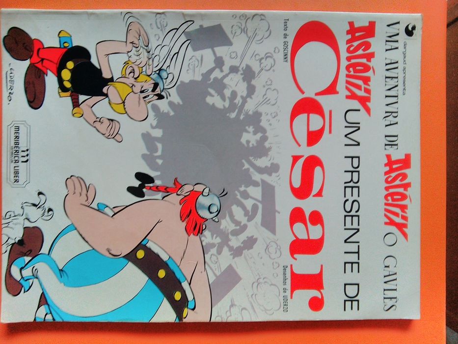 4 livros Uma aventura de Astérix o Gavlês