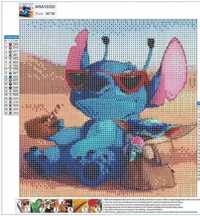 Haft diamentowy Stitch