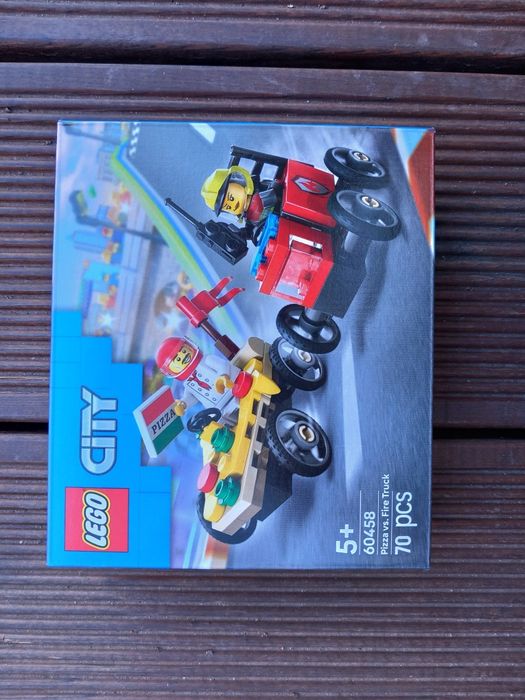Lego City 60458 Pizza & Fire Truck