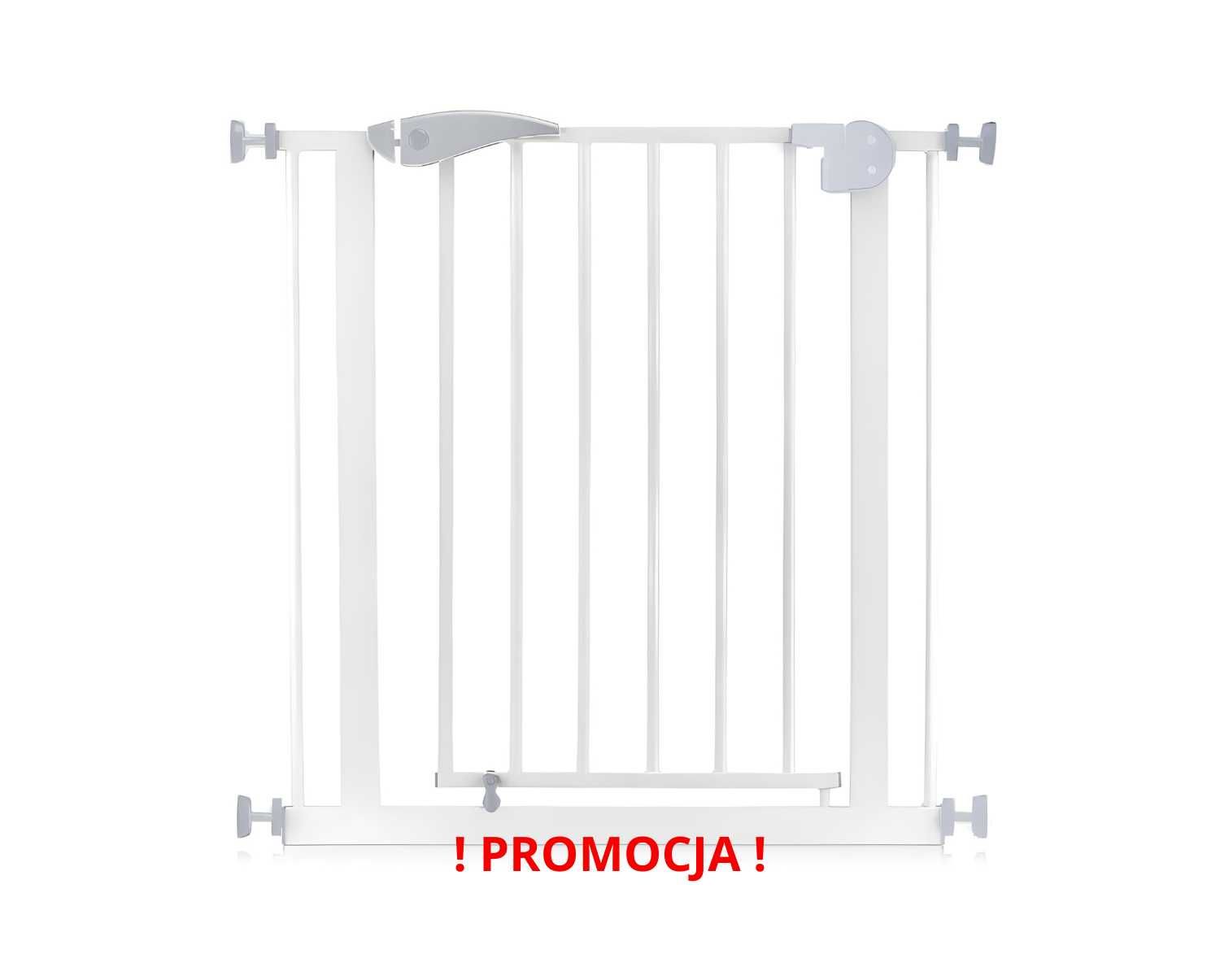 MEGA Bramka Zabezpieczająca Na Schody Dla Dzieci/Psa 75-115cm Wys 78cm