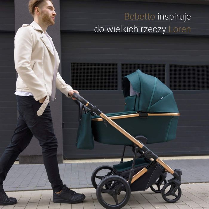 Bebetto Loren !!! Ekskluzywna nowość od Bebetto 2w1 lub wózek 3w1