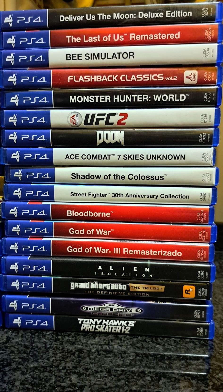 Jogos como novos PS4