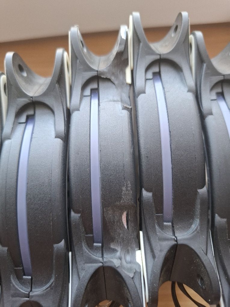 6 wentylatorów argb 120mm + kontroler argb sata