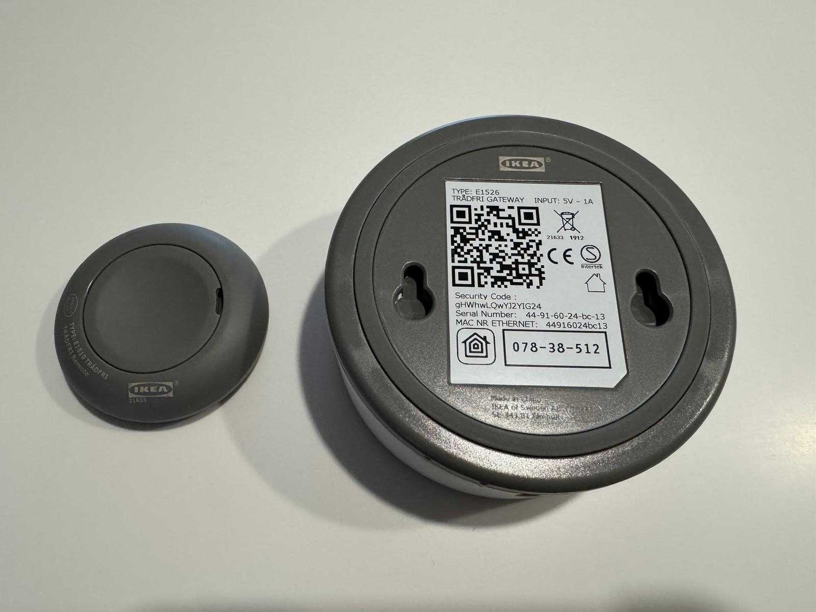 IKEA Tradfri Home Smart Gateway e comando