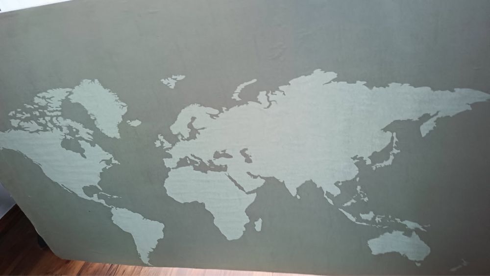 Mapa świata  szablon