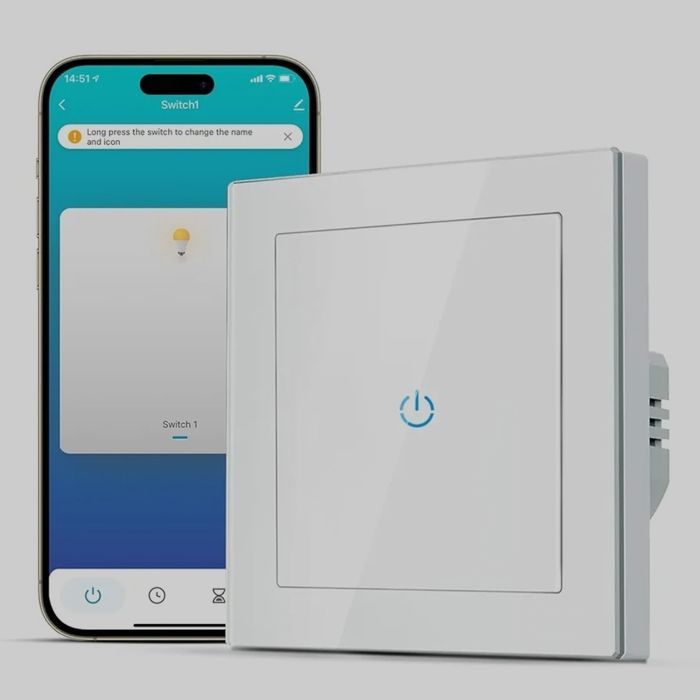 inteligentny włącznik światła currysmarter wi-fi 4sztuki