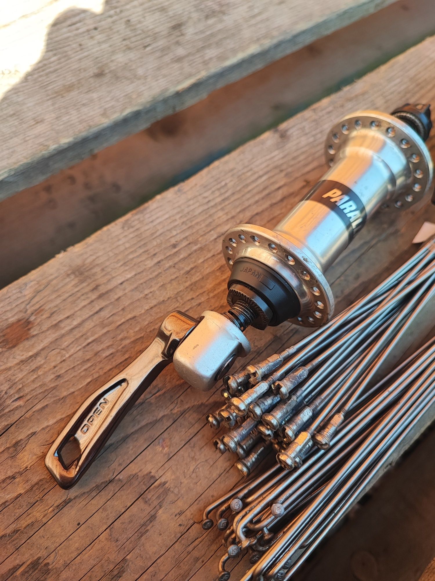 Piasty kół rowerowych Shimano STX RC Parallax MC38/33 Retro MTB