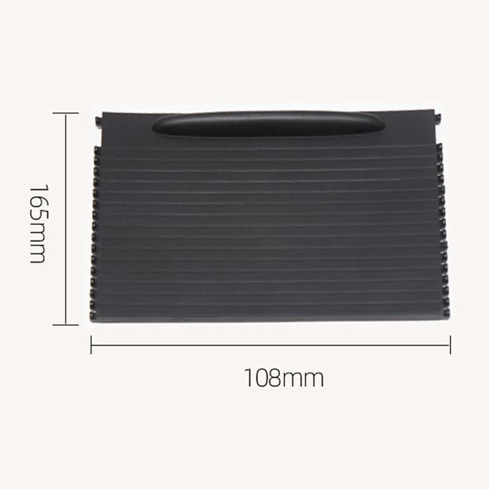 Cortina persiana da consola central Porsche Cayenne 03- 2010 nova