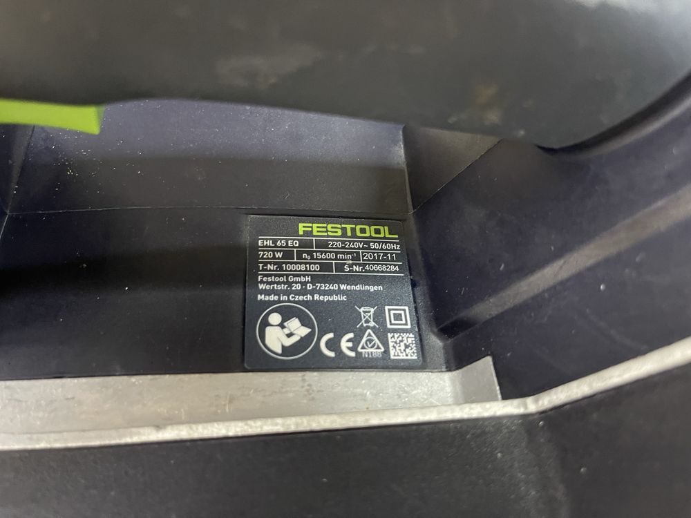 Festool EHL 65 EQ / рубанок Фестул 720W