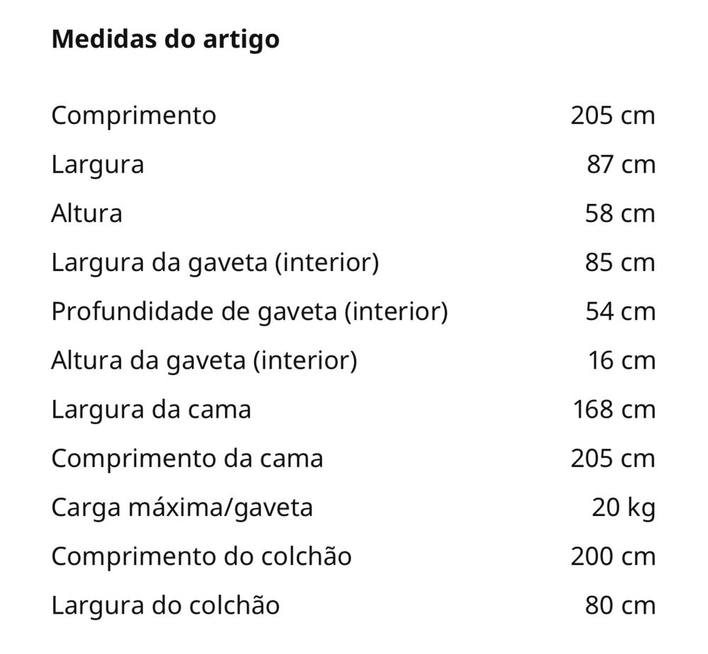 Cama individual/dupla BRIMNES