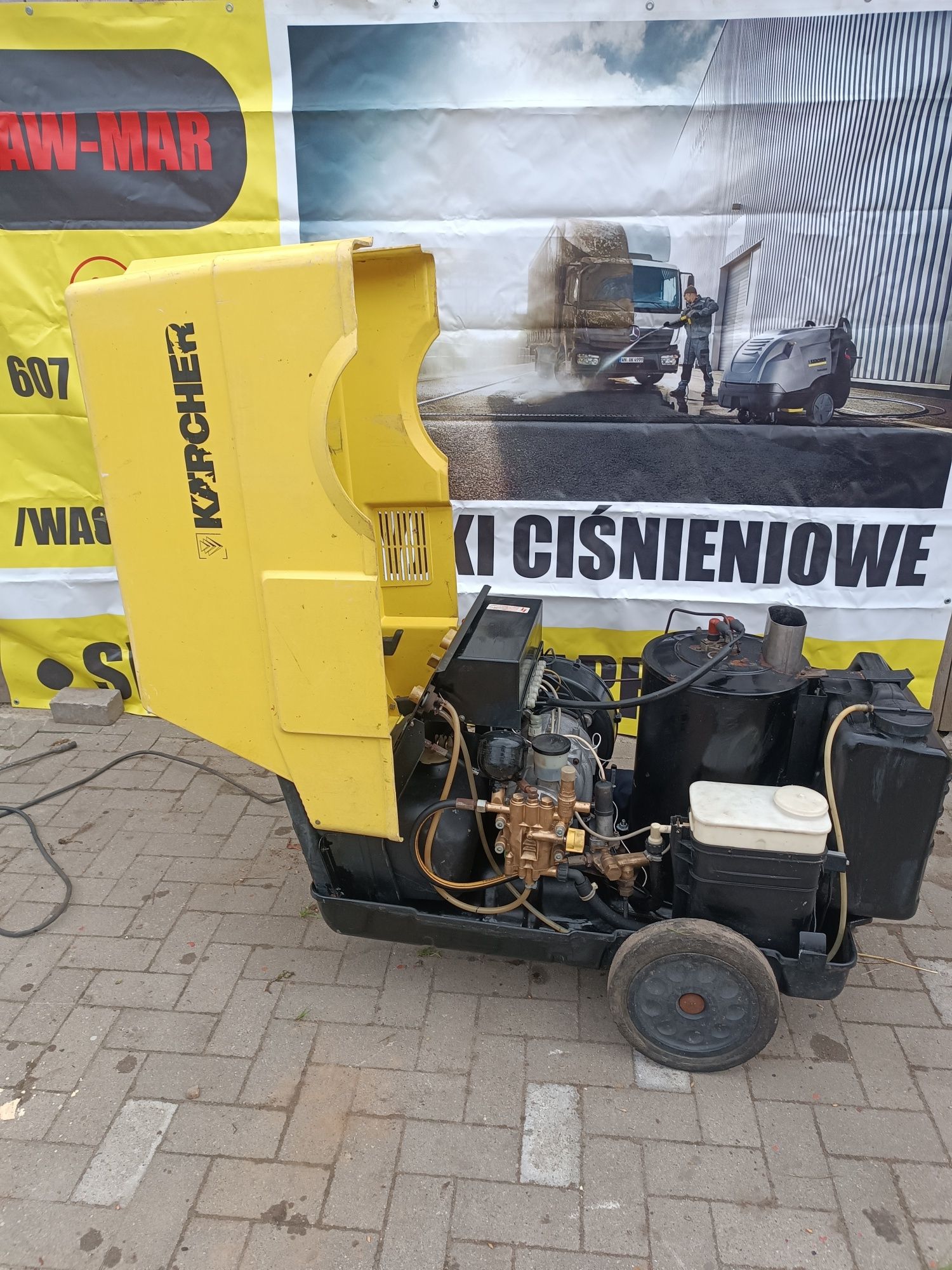 Myjka ciśnieniowa Kärcher hds 760, ciepła woda