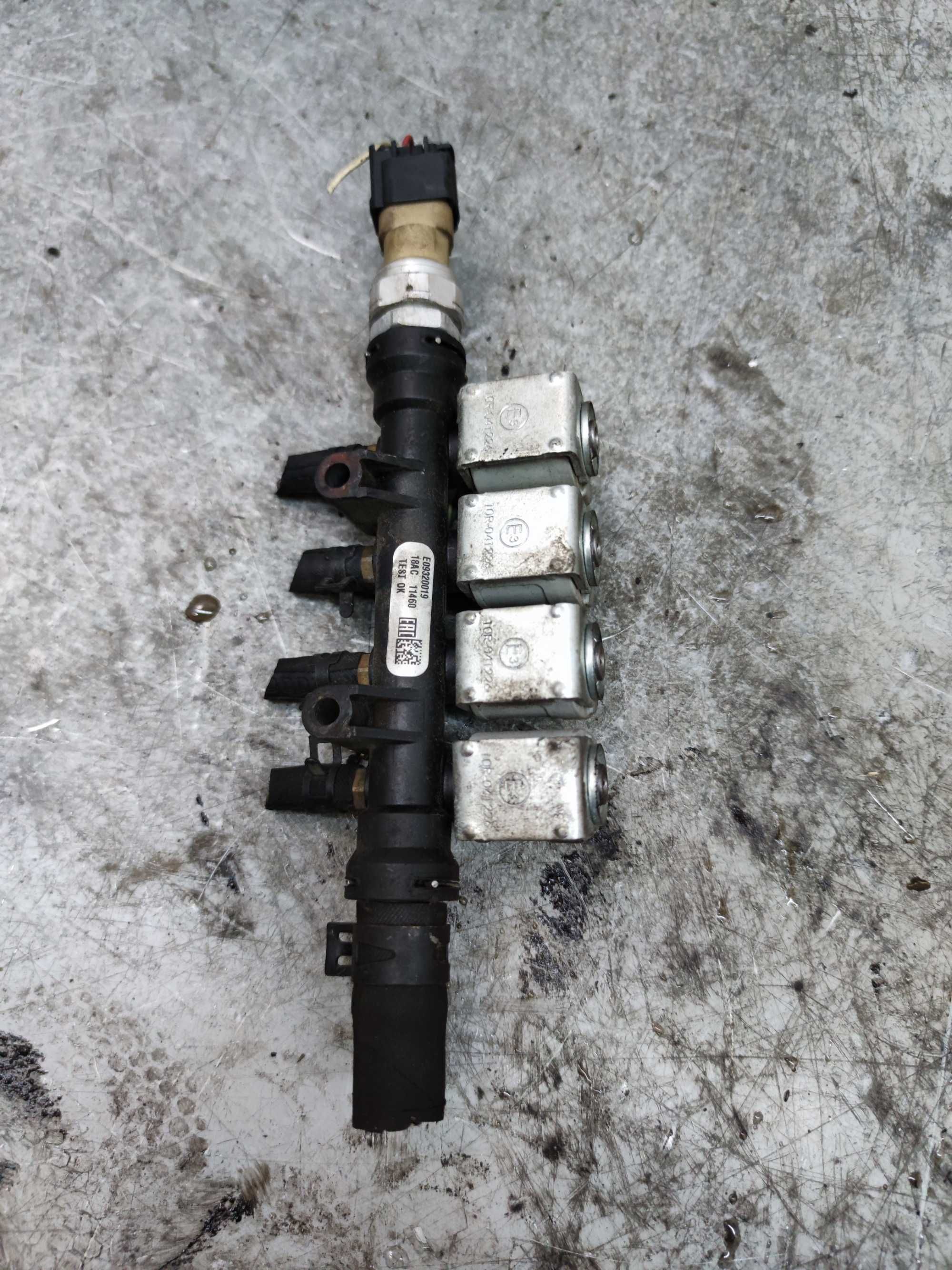 Listwa Wtryskowa Wtryskiwacze LPG 4 Cyl