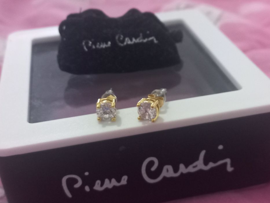 2  Pares Brincos Pierre Cardin Novos