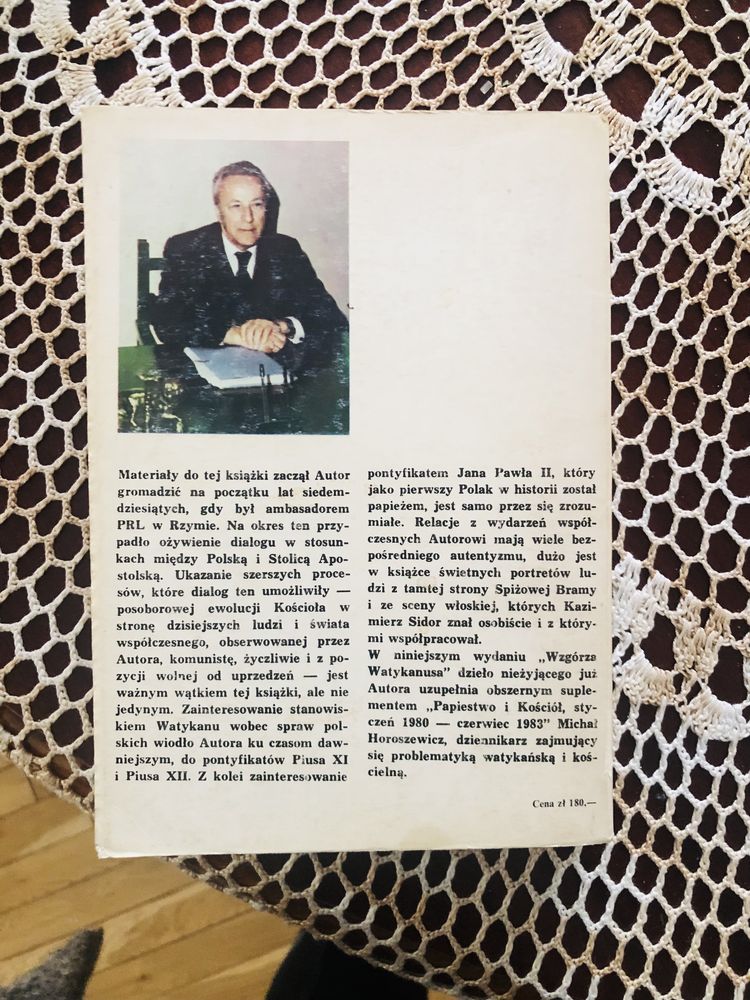 Wzgórze Watykanusa  Kazimierz Sidor