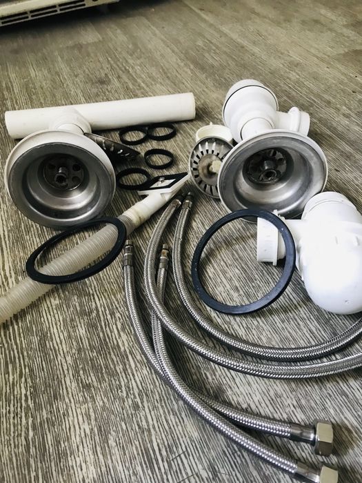 Мойка из нержавейки двойная