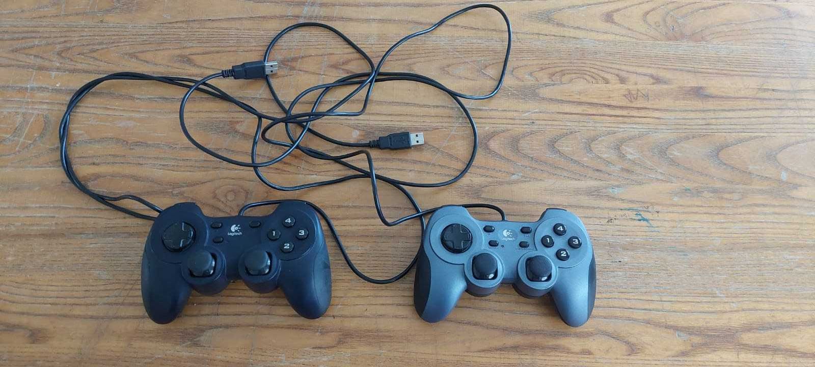 Zestaw padów oryginalne Logitech / pad / Gamepad USB 100 % sprawne