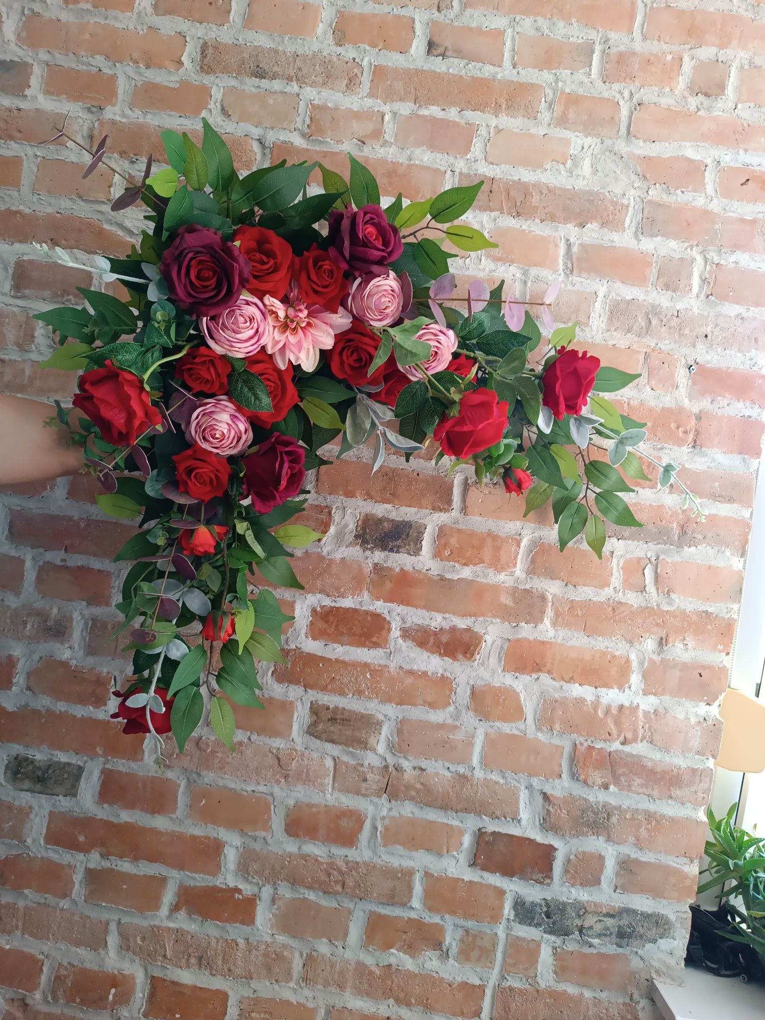 Dekoracja/Kwiaty na ślub/wesele czerwone róże