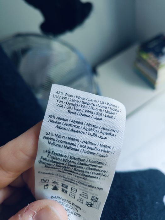 Sukienka  sweterwełniana selected femme alpaka xs