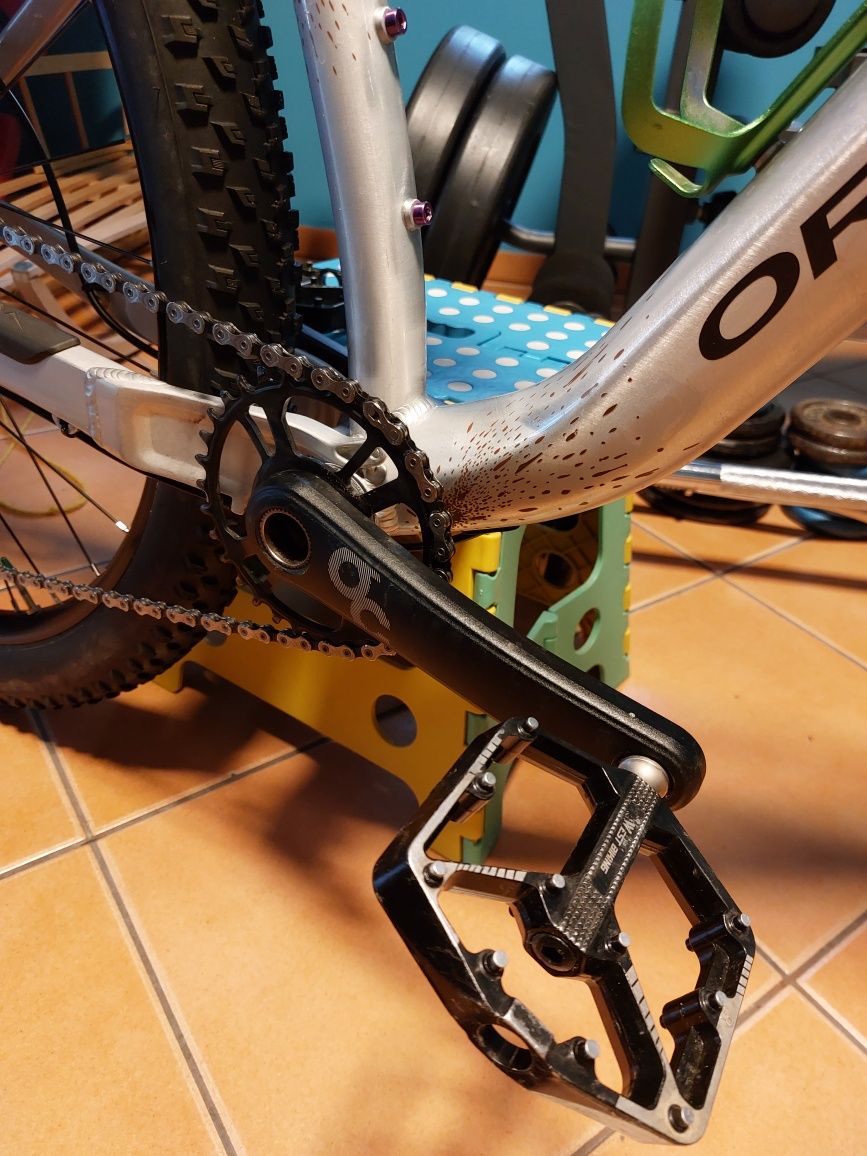 Rower górski mtb orbea laufey xl deore męski młodzieżowy Alu rock shox