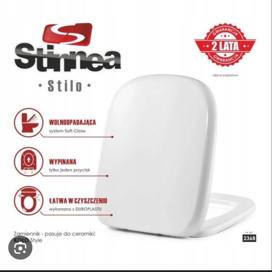 Кришка для унітаза Stinnea stilo