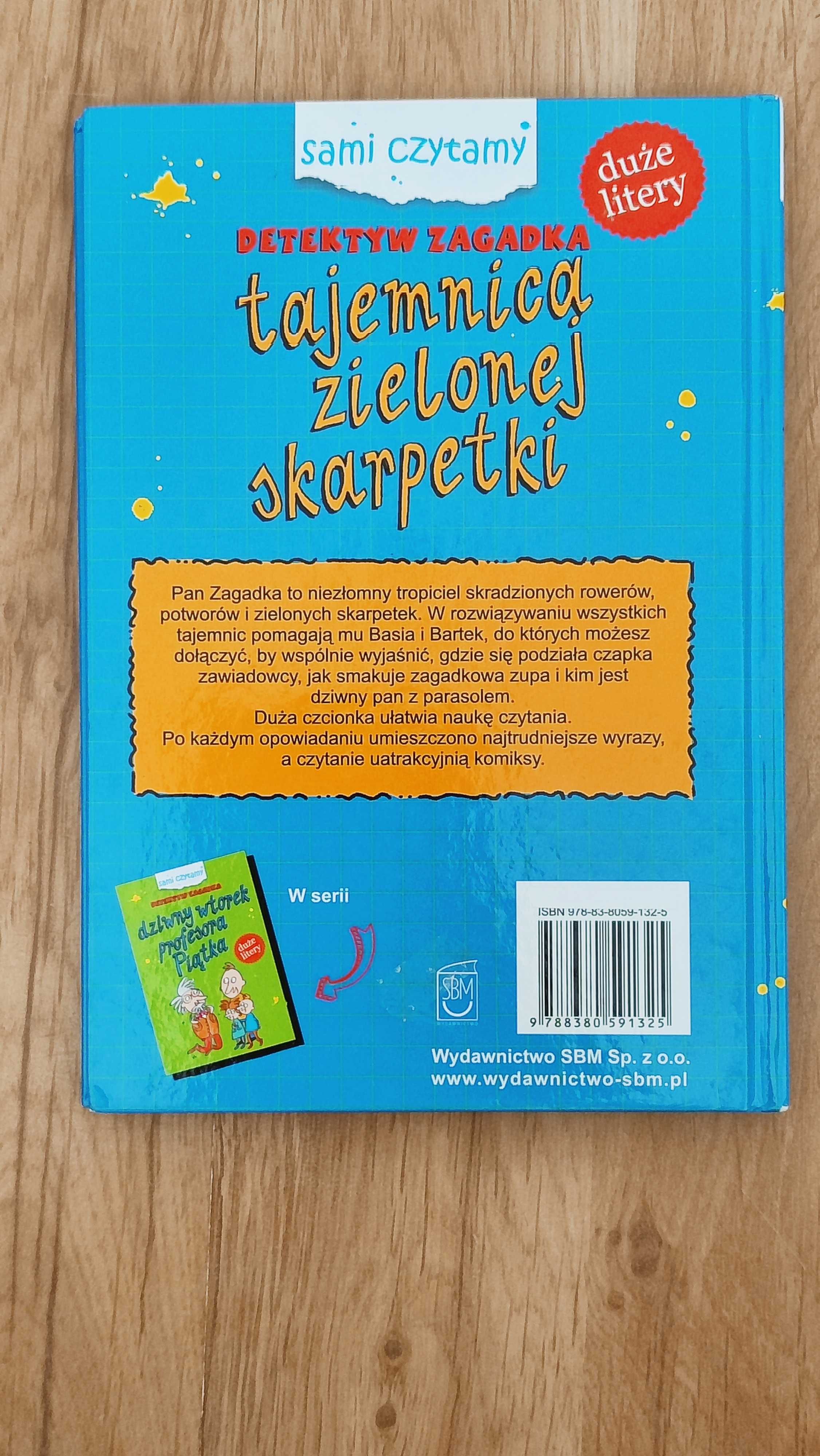 Książeczka Tajemnica zielonej skarpetki