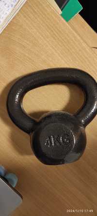 Kettlebell 4 kg hantel kulowy